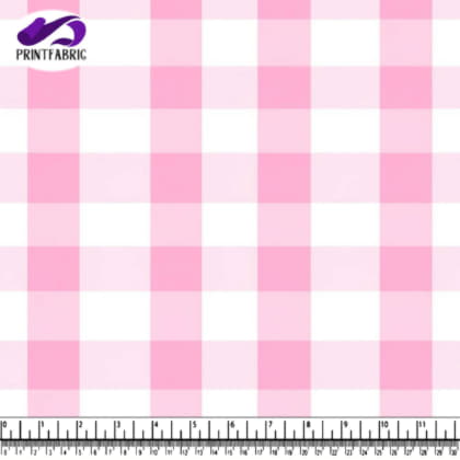 Pink Gingham Pattern