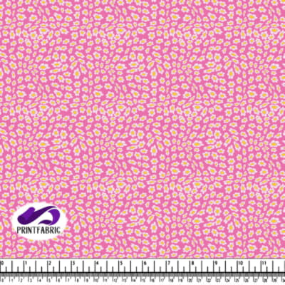 Groovy Pattern with daisy flower in cool pastel colors