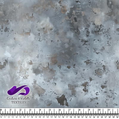 Blue gray mottled metal textured