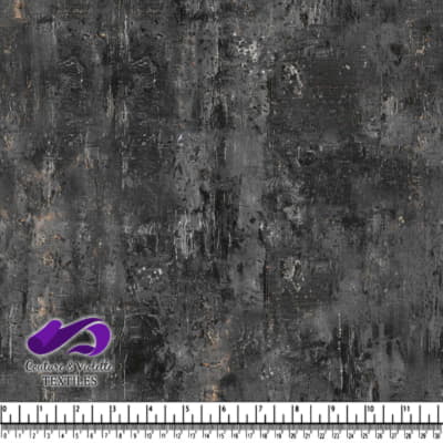 Dark textured black and gray fabric pattern