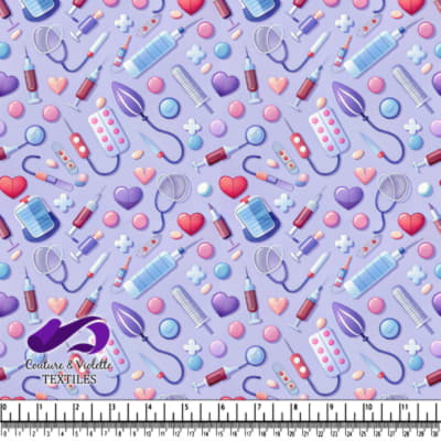 Colorful Medical Tools and Supplies