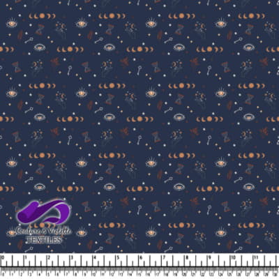 Mystical Symbols and Celestial Pattern