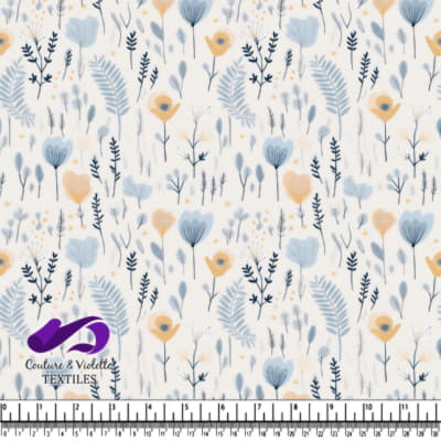 Soft Pastel Floral Pattern Design