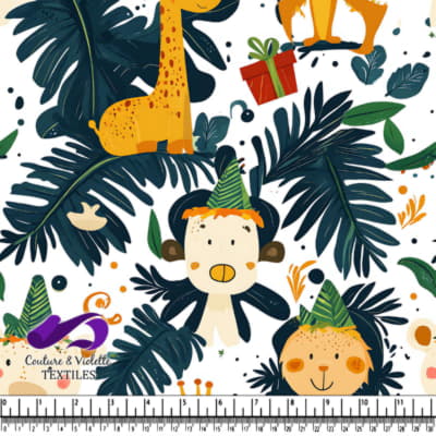 Animaux de Fête dans la Jungle