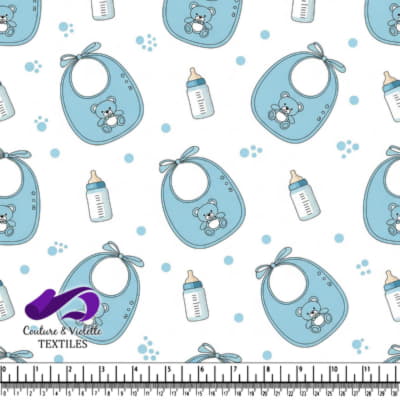 Motif Biberons et Bavoirs