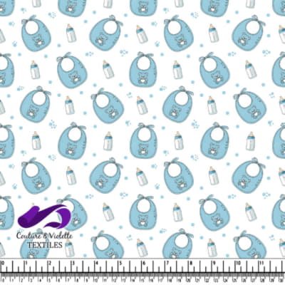 Motif Biberons et Bavoirs