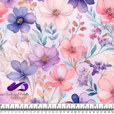 Soft Pastel Floral Pattern