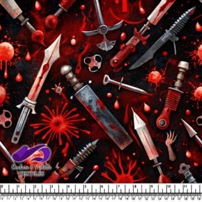 Blood Splatter and Deadly Weapons Pattern