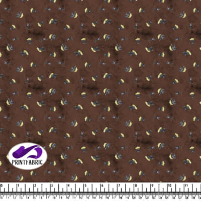 Halloween - cute Bat on Downtown brown background