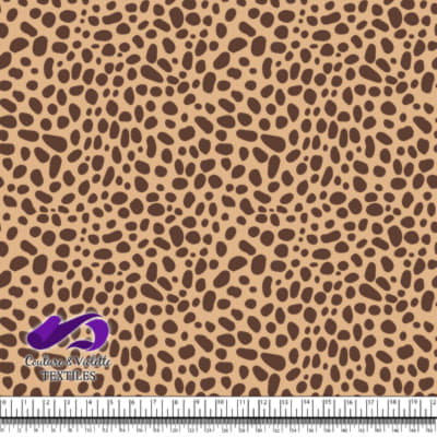 Animal texture - Dalmatian in color Brown and desert mist