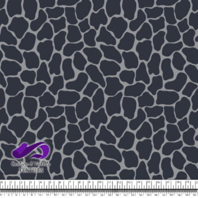 Animal texture - Giraffe in color After midnight blue and Ultimate grey