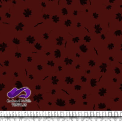 Canada 2022 - Small maple leaf on dark red