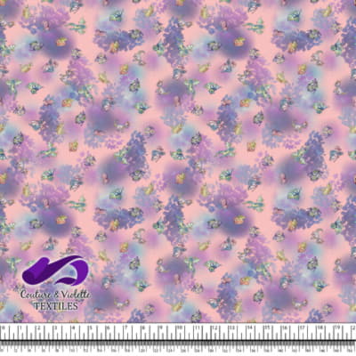 Dragons - Fantastic on textured first blush pink background