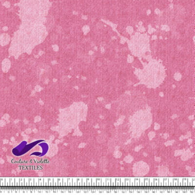 Denim - Texture denim on color Fruit Dove Pink Acid Washed background