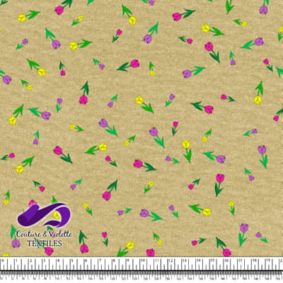 Easter - Tulips - Dry Moss