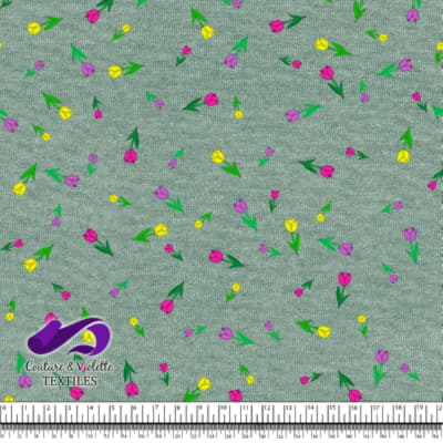 Easter - Tulips - Granite Green