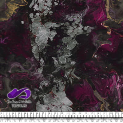 Emulsion resin - Pink, black and gray