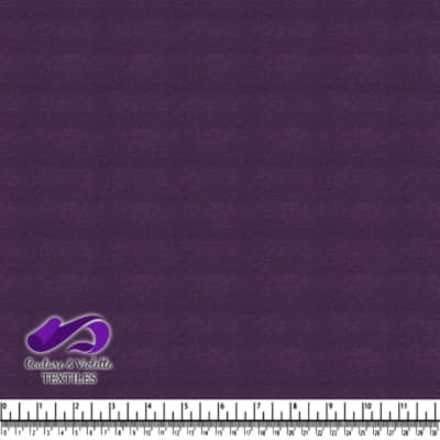 Deep purple solid fabric with textured heater