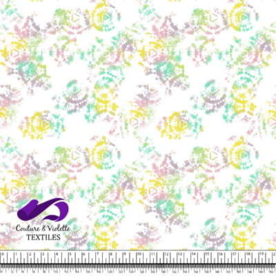 Tie Dye - White spring