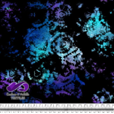 Tie Dye - Black Licorne