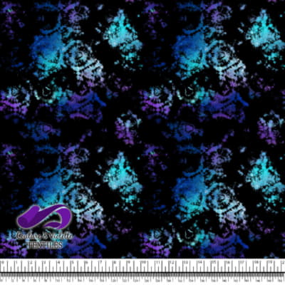 Tie Dye - Black Licorne