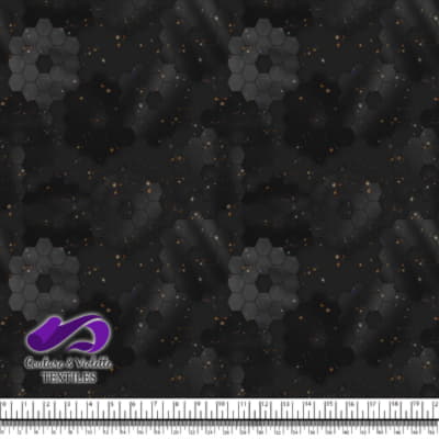 Honeycomb Webb -  Cosmic structure - Dark gray