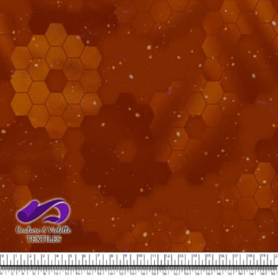 Honeycomb Webb -  Cosmic structure - Dragon fire