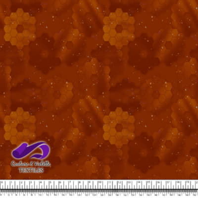 Honeycomb Webb -  Cosmic structure - Dragon fire