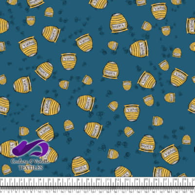 Winnie The Pooh - Story on Midnight background