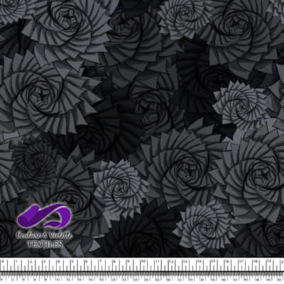 Nature Geometry - Plants on quiet shade background