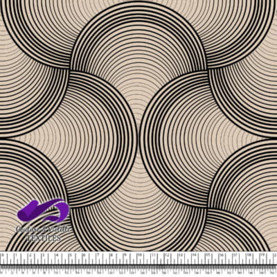 Nature Geometry - Shell on tapioca background