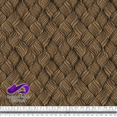 Nature Geometry - Oats on iced coffee background