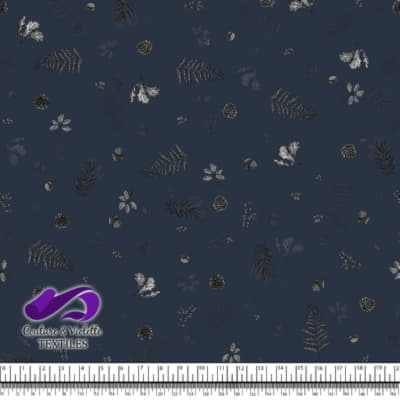 Vintage mushroom - Forest - Blueberry