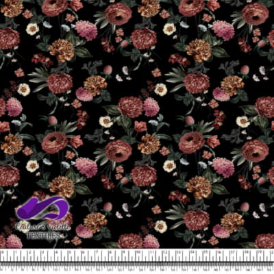 Midsummer Dream - Flower - Black