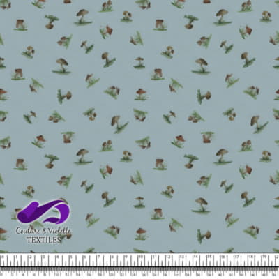 Petits champignons - Earthy Sprout - Blue cloud