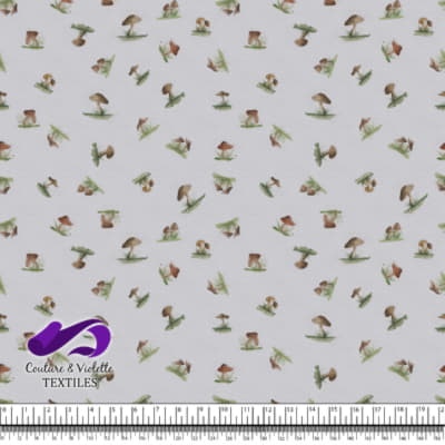 Petits champignons - Earthy Sprout - Lilac cloud