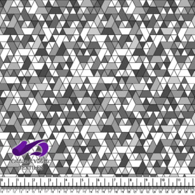 Triangles sport - White and black