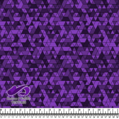 Triangles sport - Black and violet