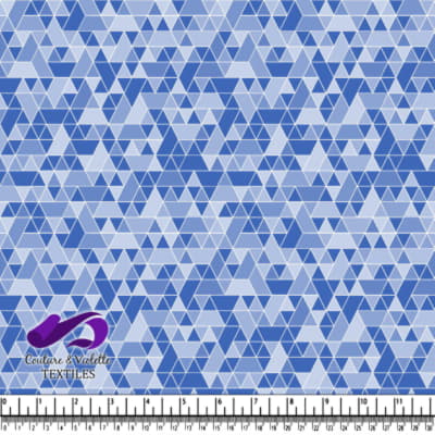 Triangles sport - White and Blue