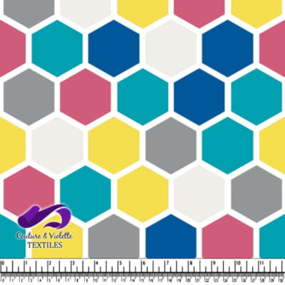 Spring Fling - Colorful hive pattern