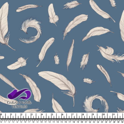 Wedgewood - Feathers - Blue