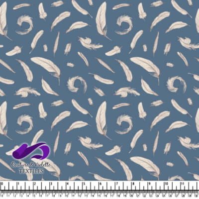 Wedgewood - Feathers - Blue