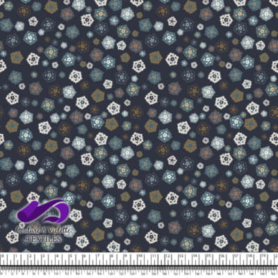 Paisley moderne - Fleurs - OuterSpace