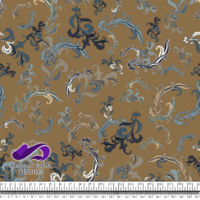 Paisley Moderne - Ornements - Dull gold