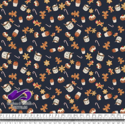 Christmas Nutcracker - Gingerbread - After midnight blue