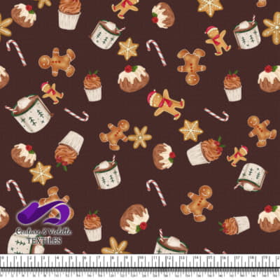 Christmas Nutcracker - Gingerbread - Downtown brown