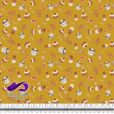 Christmas Nutcracker - Gingerbread - Golden yellow