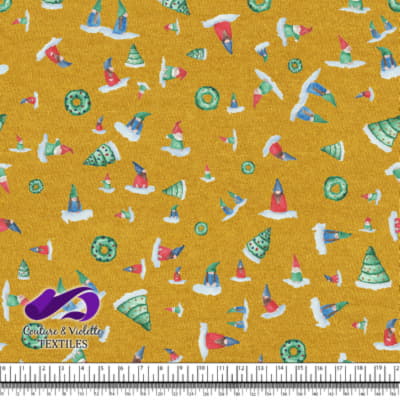 Noël country charm - Gnomes - Golden yellow