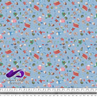 Noël country charm - Sweets - Clear sky blue