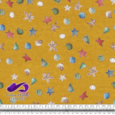 Noël country charm - Cookies - Golden yellow